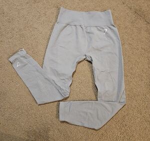 Gymshark Light Gray Track Pants